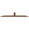 Ekena Millwork Portland Smooth Timber Gable Bracket, Western Red Cedar, 96"W x 20"H x 1 1/2"D x 5 1/2"F, 5/12 Pitch GBW096X20X0206POR00SWR - alternate 3